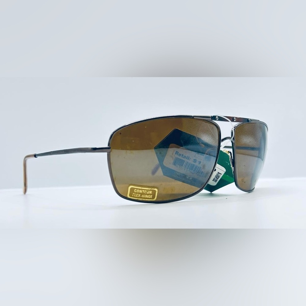 Lockheed Martin Falcon 7 Brown Pilot Sunglasses Frames Only